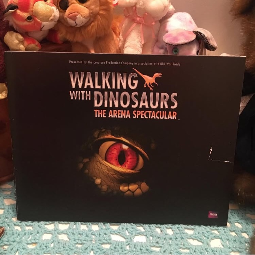 1998 Walking With Dinosaurs arena spectacular program